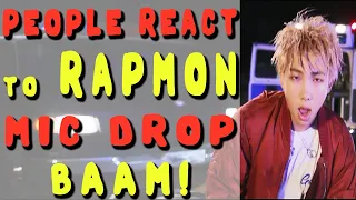People react to RM's Entrance in Mic Drop - BTS