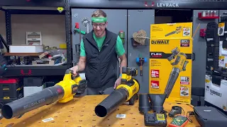 FIRST LOOK: New DeWalt 765 CFM/160 MPH 60v max Premium Blower