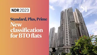 New BTO flat categories: Standard, Plus, Prime | NDR 2023