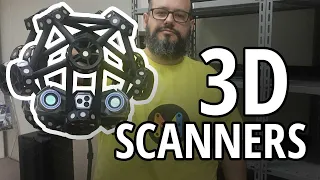 Testei vários scanners 3D