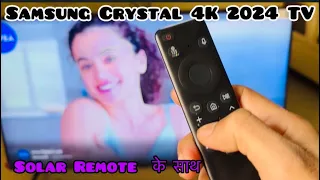 Unboxing Samsung Crystal Vision 4K TV - 2024 Model with 52% Discount
