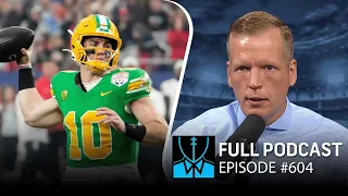 Oregon QB Bo Nix 1-on-1 interview | Chris Simms Unbuttoned (FULL INTERVIEW, Ep. 604) | NFL on NBC