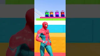 GTA 5 Epic Water Ragdolls Spiderman Vs Minions | Jumps/Fails ep.86 #shorts