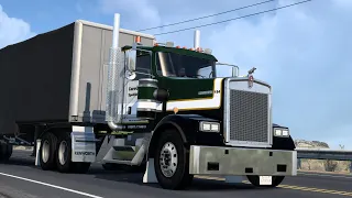 [ATS 1.48] Kenworth W900, from Abilene (TX) to Clovis (NM). Realistic Driving.