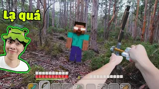 Vinh Có Trái Tim Nhìn Ra Thế Giới Chân Thật Của Minecraft ?? THỬ THÁCH CÓ NHỮNG TRÁI TIM MẠNH NHẤT