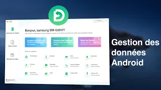 AnyDroid : Gérer et transférer données Android (Samsung, Huawei) sur Mac/PC (Contacts, SMS...)