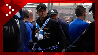 Atalanta-O. Marsiglia, raduno dei tifosi francesi vicino alla stazione