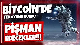 BİTCOİNDE FED OYUNU KURDU PİŞMAN EDECEKLER!!! GÜNCEL ALTCOİN ANALİZİ!!! BTC SON DURUM