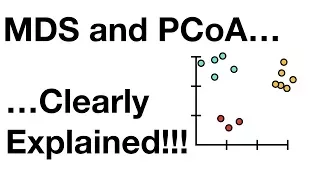 StatQuest: MDS and PCoA