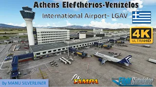 FS 2020 - Airport Overview - Athens International Airport (LGAV) by FlyTampa - *Ultra Graphics*