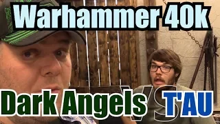 T'au vs Dark Angels Warhammer 40k 8th Edition Battle Report Ep14