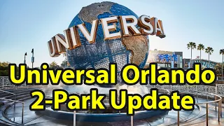 What's New at Universal Orlando Resort?  Two Park Update of Universal Studios & Islands of Adventure