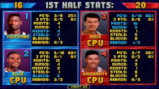 NBA Jam: Denver Nuggets Vs. Cleveland Cavaliers Arcade Video Game (MAME)