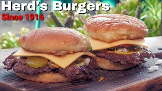 100 Year-Old Hamburger Recipe! | Herd's Burgers Copycat!