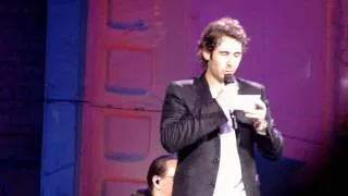 Josh Groban answering audience questions - Toronto July 18, 2011
