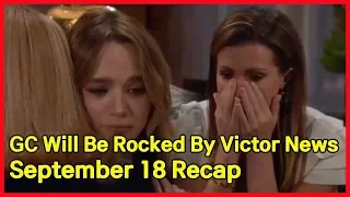 Y&R Update 09/18/19 | GC Will Be Rocked By Victor News - Nick Knew Who The Killer Was