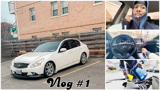 INFINITI G37 VLOG #1 | POV DRIVE | PREVENTATIVE MAINTENANCE |