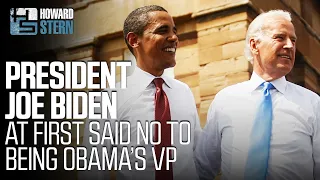 President Joe Biden on Barack Obama Asking Him to Be His V.P. and Why He Was Hesitant At First