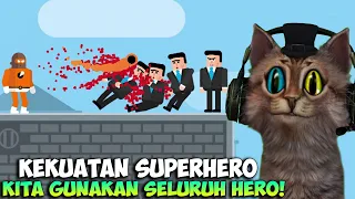 SELURUH KEKUATAN SUPERHERO KEREN BANGET ! - THE SUPERHERO LEAGUE