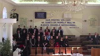 Tinerii din biserica Betania “Rămâne în urmă cetatea străbună”