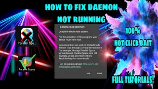 Easy way how to fix daemon not running gameguardian