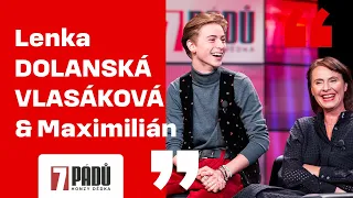 2. Lenka Vlasáková a syn Maximilián Dolanský (12. 12. 2023, Praha)