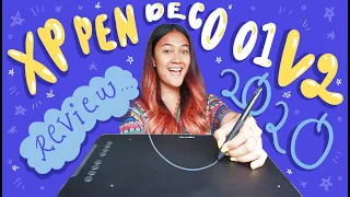 XP Pen Deco 01 V2 Honest Review | Best Beginner & Budget Drawing Tablet!