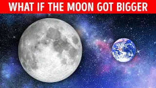 What if the moon was twice the size of Earth?