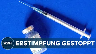 CORONA-IMPFSTOPP: Brandenburg stellt Erstimpfungen mit Biontech und Moderna ein I WELT News