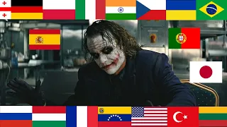 Joker's Pencil Trick in 20 different languages