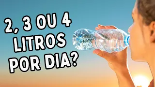 BEBER MUITA ÁGUA MATA? QUANTOS LITROS DEVEMOS BEBER POR DIA? | Dr Dayan Siebra