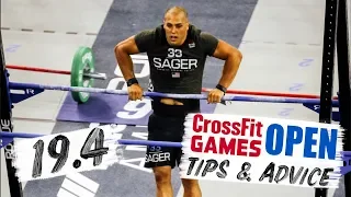 19.4 CrossFit Open Tips & Advice | Cole Sager