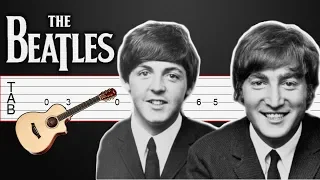 Strawberry Fields Forever - The Beatles Guitar Tabs, Guitar Tutorial, Guitar Lesson