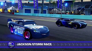 Cars 3: Driven To Win Fabulous Lightning Mcqueen vs Hard mode Jackson Storm