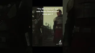 “The Mandalorian” but with Pedro Pascal’s Normal Voice