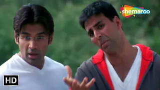 इनको सोने का लोटा दो फिर भी भीक मांगेंगे | Akshay Kumar, Suniel Shetty, Paresh Rawal | SCENE (HD)