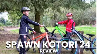 SPAWN KOTORI 24 DIRT JUMP BIKE REVIEW - WITH SPECIALIZED RIP-ROCK 24 COMPARISON.