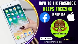 How To Fix Facebook Keeps Freezing Issue ios | Facebook Keeps Freezing Issue iPhone & ipad