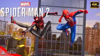 SPIDER-MAN 2 PS5 Gameplay Walkthrough Part 1 Gameplay [4K 60FPS] - No Commentary