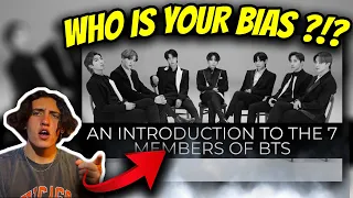 An Introduction To The 7 Members Of BTS (2021 update) | South African Reaction