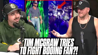 Tim McGraw Tried To Fight A Fan After They Boo At His Concert