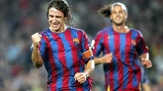 Carles Puyol's 18 goals for FC Barcelona