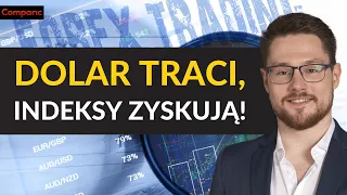 Dolar traci, indeksy zyskują! | Poranek z Rynkami | Maksymilian Bączkowski 11.01.2024