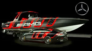 New Mercedes-AMG Cigarette 41 Nighthawk AMG Black Series - Crazy 2,250 HP boat.