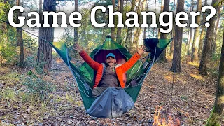 This Hammock is a GAME CHANGER! - Packed FULL of Features 👀 and Perfect for BACKPACKING