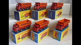 Matchbox Toys MB17d Foden Hoveringham Tipper [Matchbox Picture Box Collection]