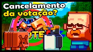 MINECRAFT LIVE - MUITOS JOGADORES PEDEM O FIM DA VOTAÇÃO DE MOBS! E AGORA?