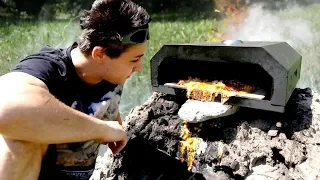 UN FOUR BARBECUE PIZZA À 100 EUROS ! Au feu de bois !