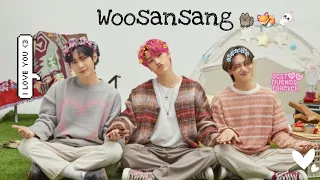 woosansang are besties ♥︎ [ Ateez]