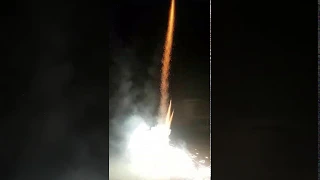 Stunning fireworks on marriage